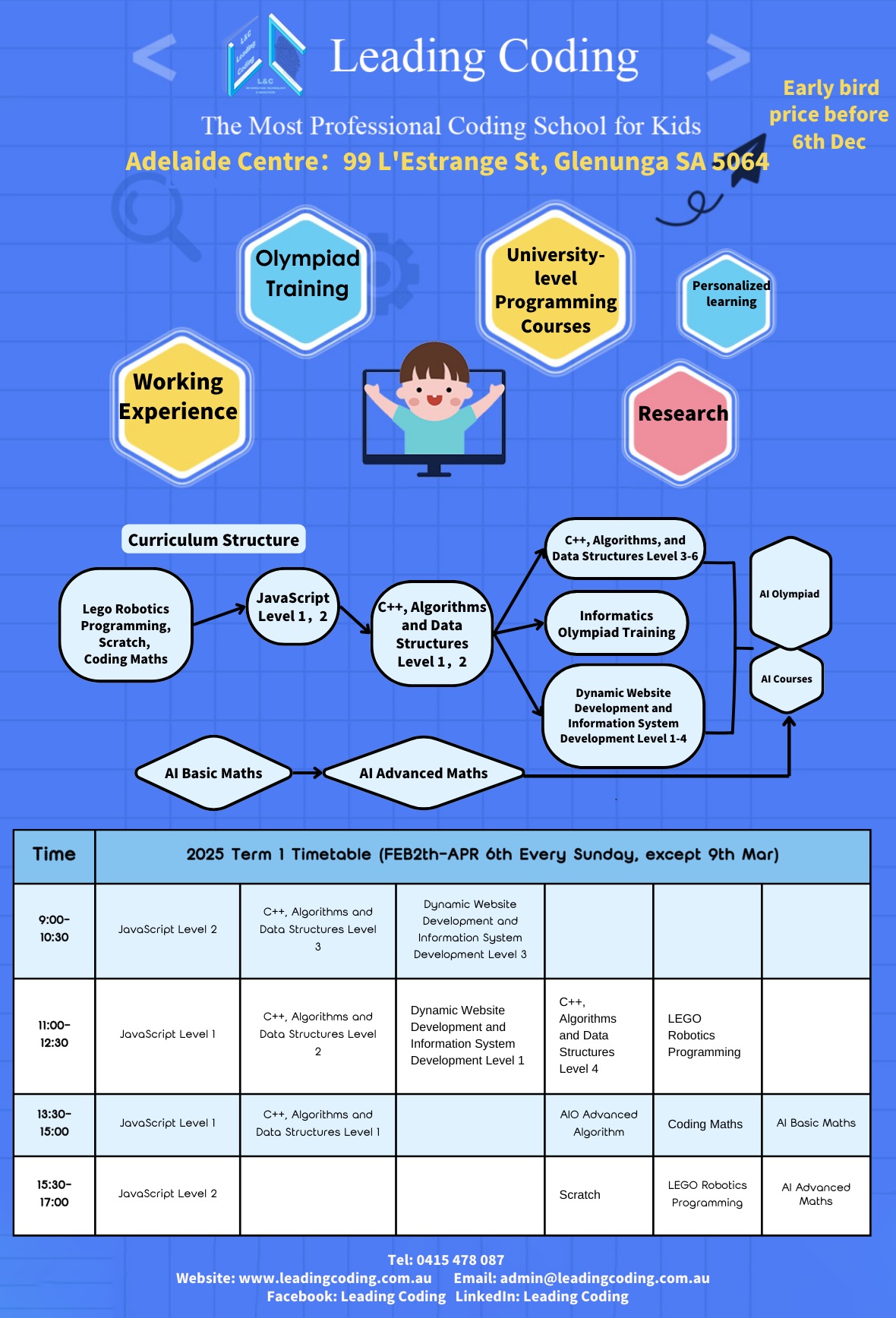 Leading Coding - National Leading Coding School based in South Australia